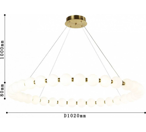 Подвесная люстра Favourite Gubbare 4014-10P