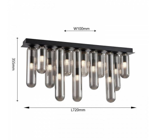 Потолочная люстра Favourite Stalactit 4454-12P