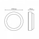 Накладной светильник Gauss 126411212-DMS