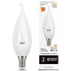 Лампа светодиодная Gauss Led Elementary Candle Tailed E14 6Вт 3000K 34116
