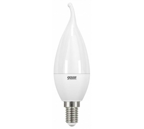 Лампа светодиодная Gauss Led Elementary Candle Tailed E14 6Вт 3000K 34116