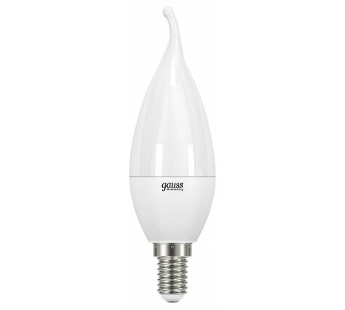 Лампа светодиодная Gauss Led Elementary Candle Tailed E14 8Вт 3000K 34118