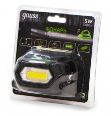 Фонарь налобный Gauss  GF409