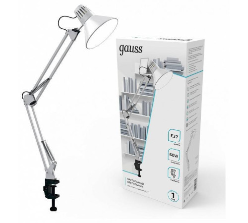 Настольная лампа офисная Gauss GT001 GT0011