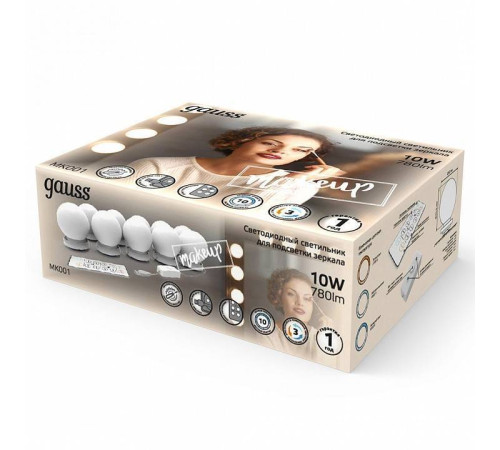 Подсветка для зеркала Gauss MAKEUP MK002 MK001