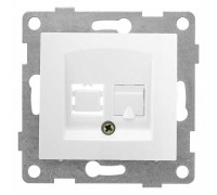 Розетка Ethernet RJ-45 без рамки Gusi Electric BRAVO С10К1-001