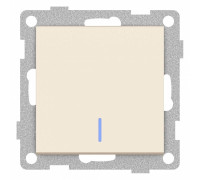 Выключатель сенсорый одноклавишный с подсветкой, без рамки Gusi Electric UGRA С11В18-003