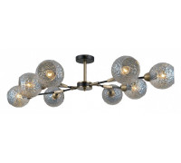 Люстра на штанге ILLUMICO  IL0253-8CSQ-79 BK AB