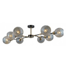 Люстра на штанге ILLUMICO  IL0253-8CSQ-79 BK AB