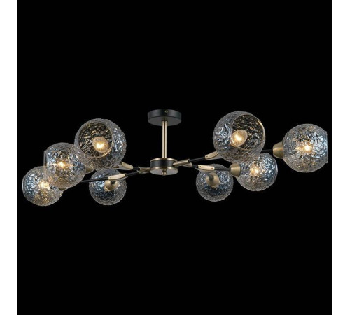 Люстра на штанге ILLUMICO IL0253-8CSQ-79 BK AB