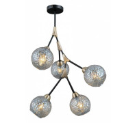 Люстра на штанге ILLUMICO  IL0263-5PSQ-79 BK AB