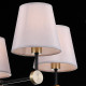Люстра на штанге ILLUMICO CASTOR IL0394-5CSQ-24 BK AB CASTOR