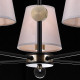 Люстра на штанге ILLUMICO CASTOR IL0394-5CSQ-24 BK AB CASTOR