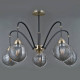 Люстра на штанге ILLUMICO IL0433-5PSQ-79 BK AB