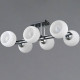 Потолочная люстра ILLUMICO TRENTO IL0791-6CSQ-25 BK CR TRENTO