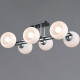 Потолочная люстра ILLUMICO TRENTO IL0791-6CSQ-25 BK CR TRENTO