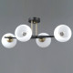 Потолочная люстра ILLUMICO TRENTO IL0798-4CSQ-25 BK AB TRENTO