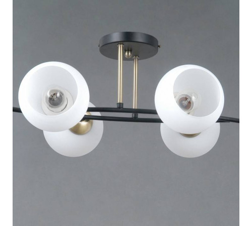 Потолочная люстра ILLUMICO TRENTO IL0798-6CSQ-25 BK AB TRENTO