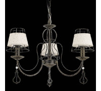 Подвесная люстра ILLUMICO  IL2353-3PB-26 BK GD