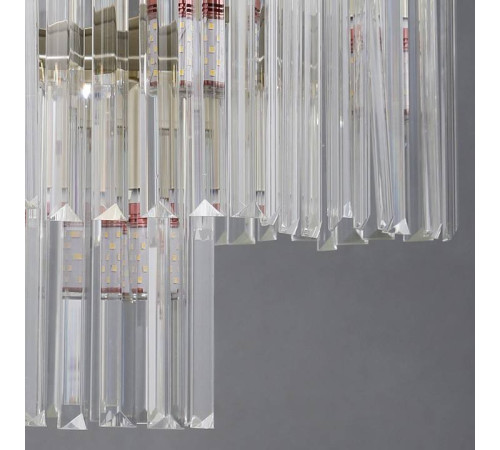 Подвесная люстра ILLUMICO LYRA IL3357-6+3PSQ-24 GD LYRA