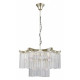Подвесная люстра ILLUMICO LYRA IL3357-6+3PSQ-24 GD LYRA