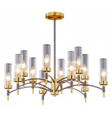 Люстра на штанге ILLUMICO BRASS TUBO IL5177-6+6PLS-29 BRASS TUBO