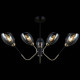 Люстра на штанге ILLUMICO IL9960-6CSQ-79 BK AB