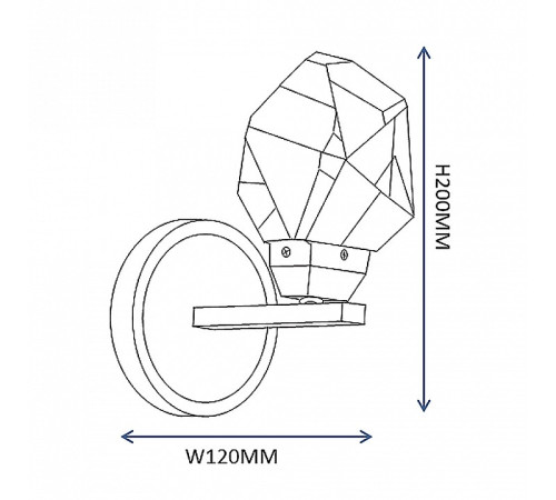 Бра Imperiumloft CRISTEL CRISTEL-WALL-A01
