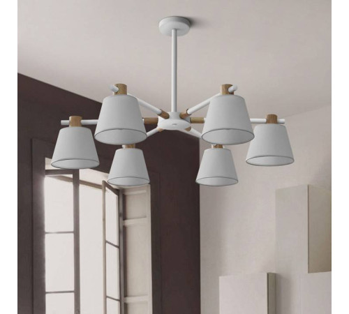 Люстра на штанге Imperiumloft Natura A White NATURAAW01