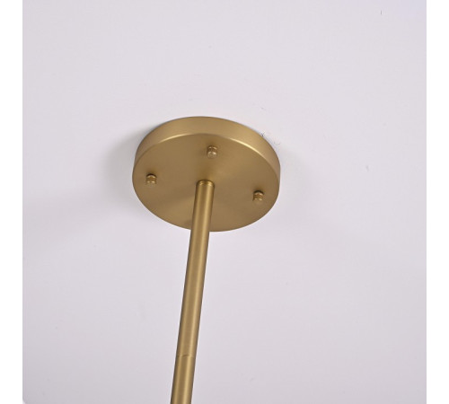 Люстра на штанге Imperiumloft Jorgenson White/Dark wood STAVRA01