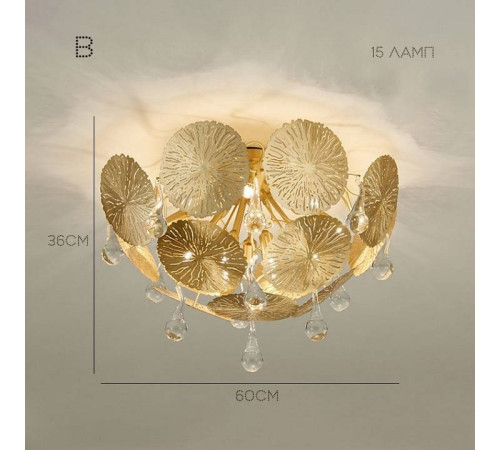 Потолочная люстра Imperiumloft Inca INCA-C01