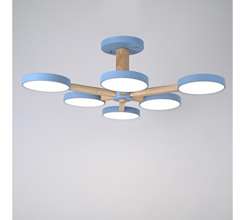 Люстра на штанге Imperiumloft TURNA Blue TURNA-B01