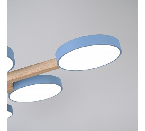 Люстра на штанге Imperiumloft TURNA Blue TURNA-B01