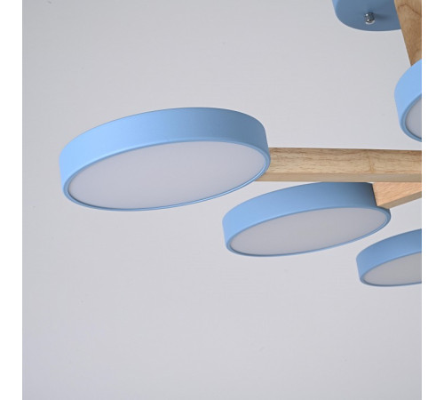 Люстра на штанге Imperiumloft TURNA Blue TURNA-B01