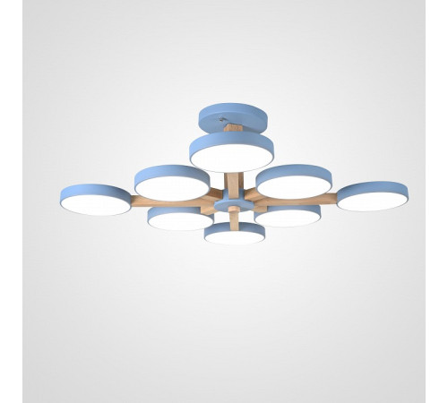 Люстра на штанге Imperiumloft TURNA Blue TURNA-B01