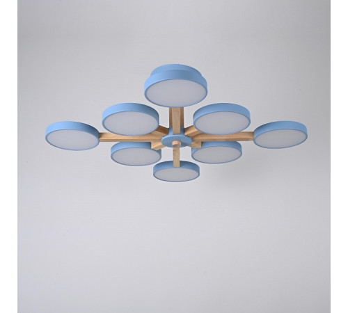 Люстра на штанге Imperiumloft TURNA Blue TURNA-B01