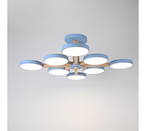 Люстра на штанге Imperiumloft TURNA Blue TURNA-B01