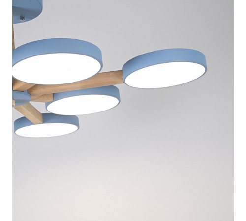 Люстра на штанге Imperiumloft TURNA Blue TURNA-B01