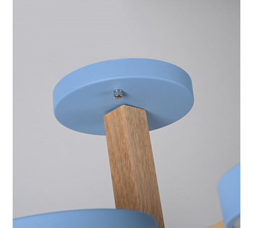 Люстра на штанге Imperiumloft TURNA Blue TURNA-B01