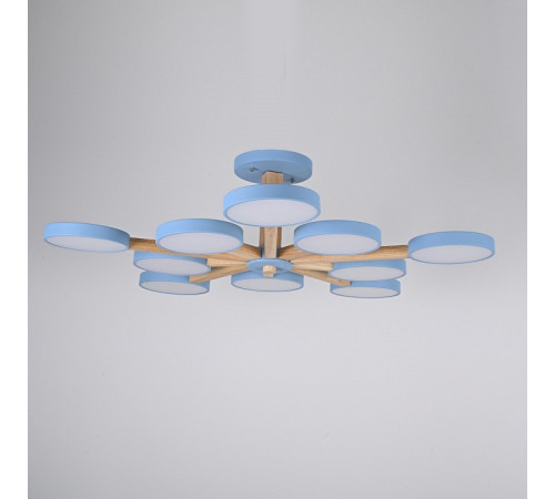 Люстра на штанге Imperiumloft TURNA Blue TURNA-B01