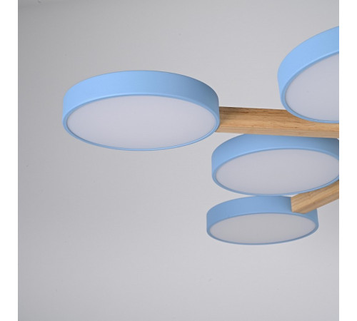 Люстра на штанге Imperiumloft TURNA Blue TURNA-B01