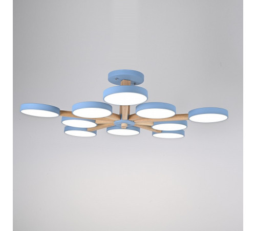 Люстра на штанге Imperiumloft TURNA Blue TURNA-B01