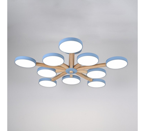 Люстра на штанге Imperiumloft TURNA Blue TURNA-B01