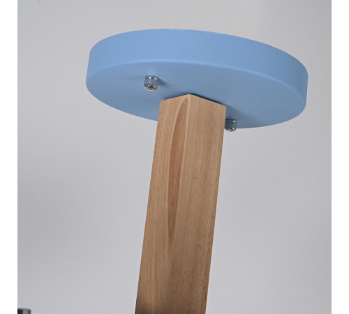 Люстра на штанге Imperiumloft TURNA Blue TURNA-B01