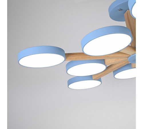 Люстра на штанге Imperiumloft TURNA Blue TURNA-B01