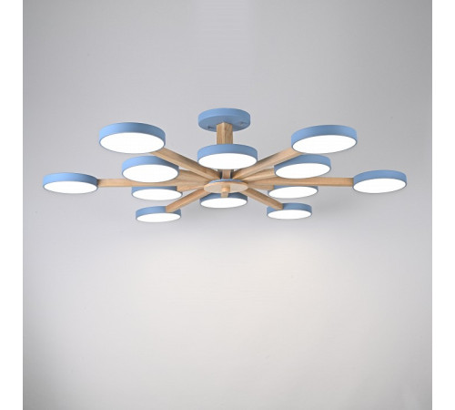 Люстра на штанге Imperiumloft TURNA Blue TURNA-B01