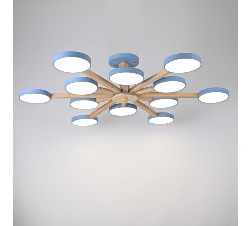 Люстра на штанге Imperiumloft TURNA Blue TURNA-B01