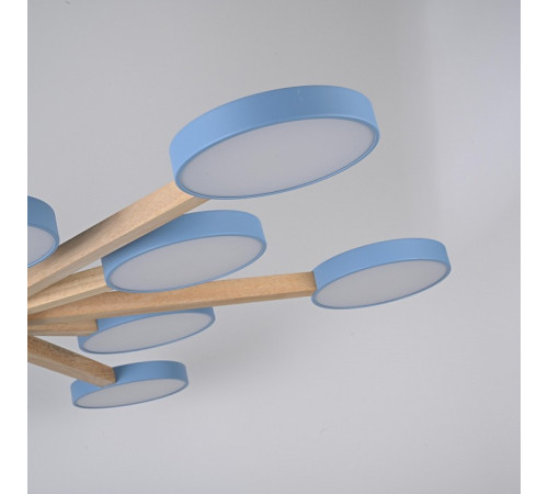 Люстра на штанге Imperiumloft TURNA Blue TURNA-B01