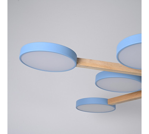 Люстра на штанге Imperiumloft TURNA Blue TURNA-B01