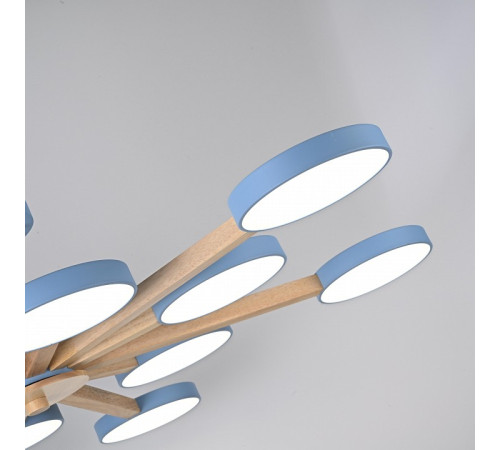 Люстра на штанге Imperiumloft TURNA Blue TURNA-B01